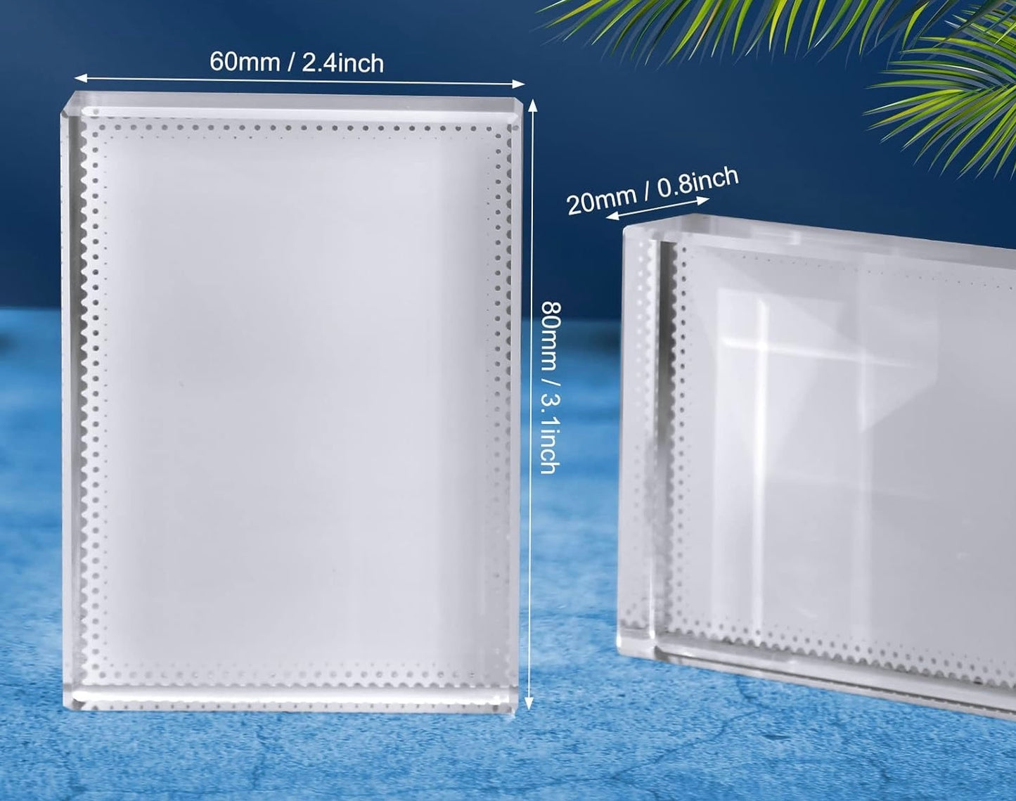 Bloque de cristal pequeño