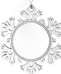 Snowflake (copo de nieve) ornamento de navidad